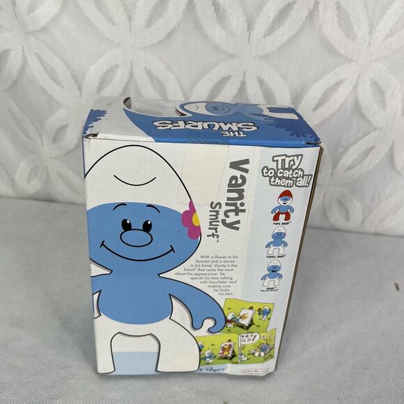 Jakks Pacific The Smurfs Vanity Smurf 6" Action Figure Brand New Sealed - Picture 5 of 8